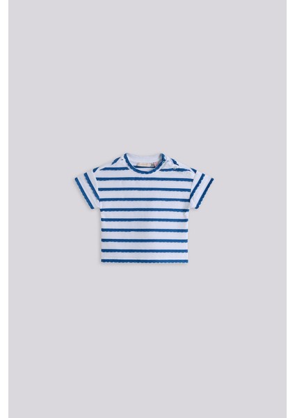 Bg Store Kız Bebek Çizgili Tshirt