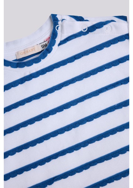 Bg Store Kız Bebek Çizgili Tshirt modelleri