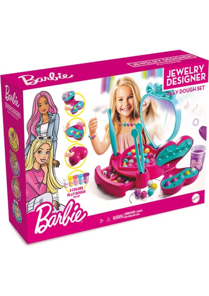 Barbie Takı Tasarla Hamur Set 280 gr