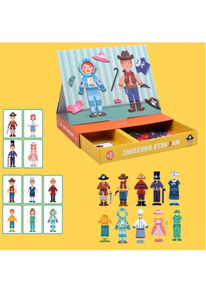 MAGNETIC BOY-GIRL DRESS UP GAME indirimleri