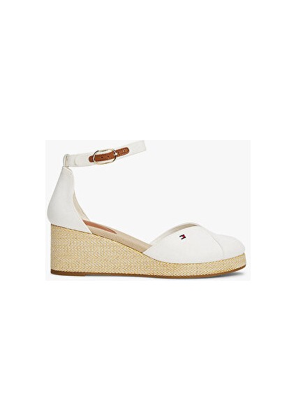 Flag Closed Toe Mıd Wedge Espad