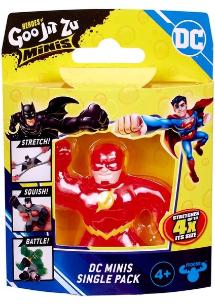 Dc Minis Figür Tekli Paket S4 GJD04000 - Speed Force Flash