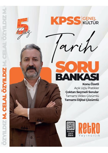 2025 KPSS Genel Yetenek 5Yüz Tarih Soru Bankası Tamamı Video Çözümlü
