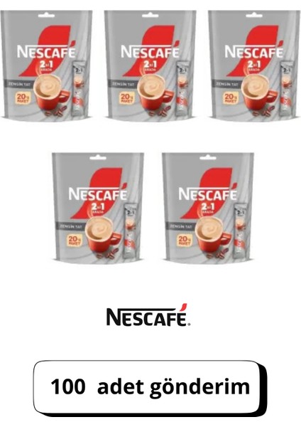Nescafé 2'si 1 Arada 10'lu Paket 10x10 gr