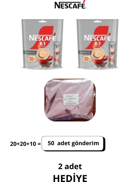 Nescafé 2'si 1 Arada 48x10 gr Çoklu Paket