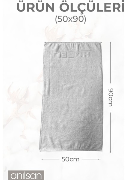 2'li Hotel El Havlusu - 50 x 90 cm , 225 Gr, Pamuk, Spa ve Otel Havlusu, Günlük Kullanıma Uygun modelleri