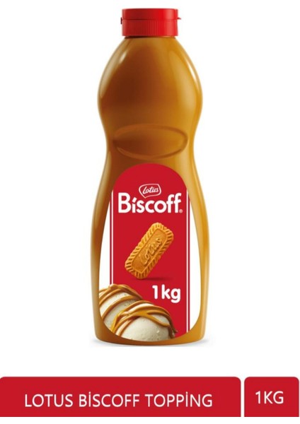 Biscoff Topping Sauce 1 kg Topping Sos