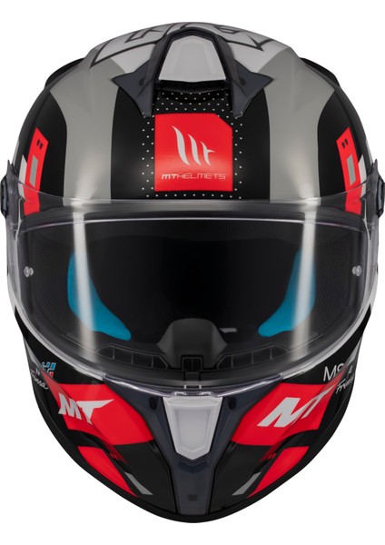 Kask mt Helmets Targo S B5 Kırmızı Sergio Garcıa