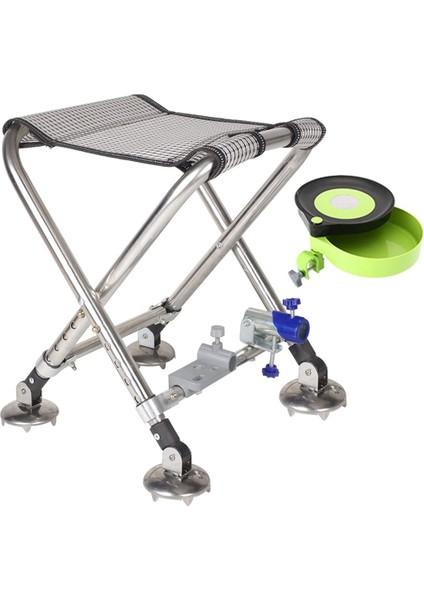Yeni Xdn Sunup SN-25796 Metal Balikçi Taburesi̇ Katlanabi̇li̇r Taşinabi̇li̇r Kampanya