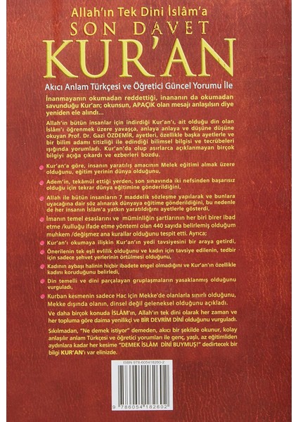 Son Davet Kur’An - Gazi Özdemir