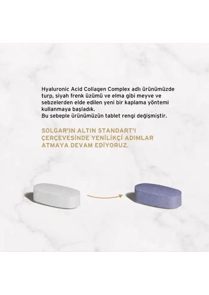 Hyaluronic Acid Collagen Complex 30 Tablet (Hiyaluronik Asid Kompleks)