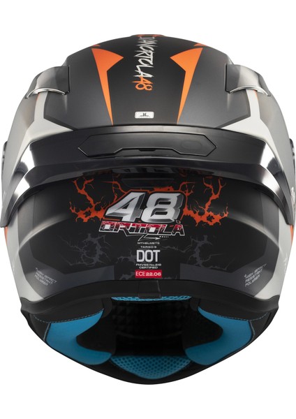 Kask mt Helmets Targo S B4 Turuncu Mat Ivan Ortala fırsatları