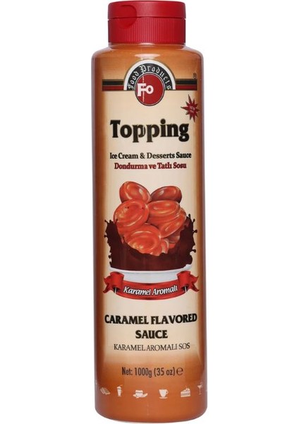 Topping Karamel Dondurma Sosu 1 kg
