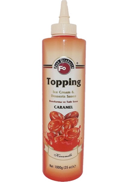 Topping Karamel Dondurma Sosu 1 kg