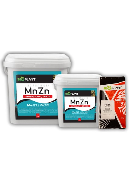 Mnzn Toz Yaprak Gübresi – Mangan & Çinko Takviyeli – Mikroelement Gücü – 1 kg