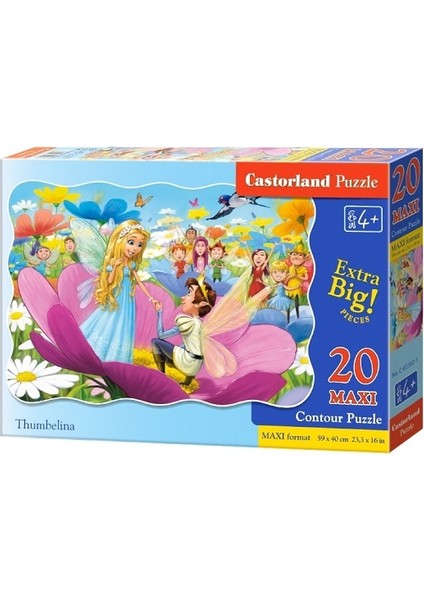 20 Parça Thumbelina Maxi Çocuk Puzzle