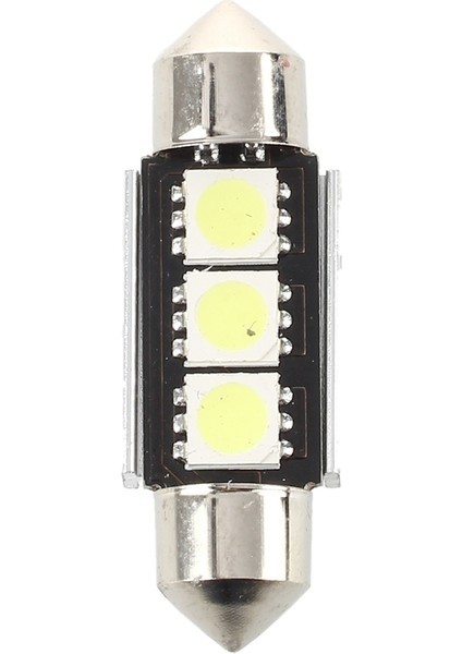 Sant Kuee 2x 36MM Ampul Lamba 3 LED Beyaz Araba Kubbe Canbus (Yurt Dışından)