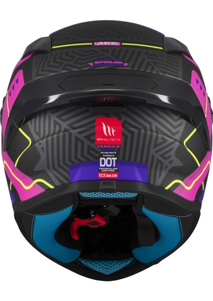 Kask mt Helmets Targo S C8 Brık Mat Pembe fırsatları