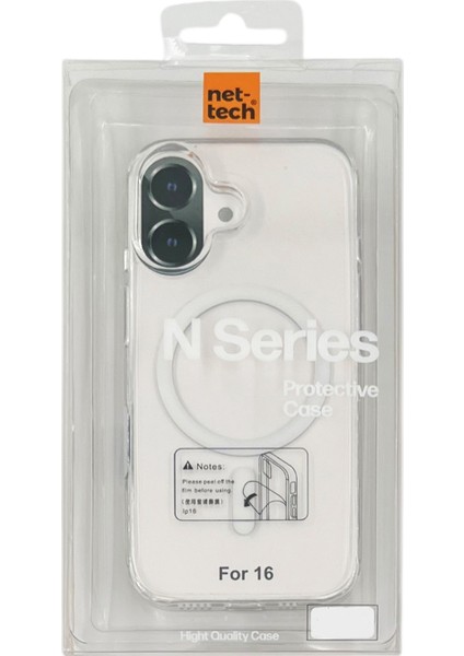Apple iPhone 16 Uyumlu NT-N061 Arka Koruma Kılıf