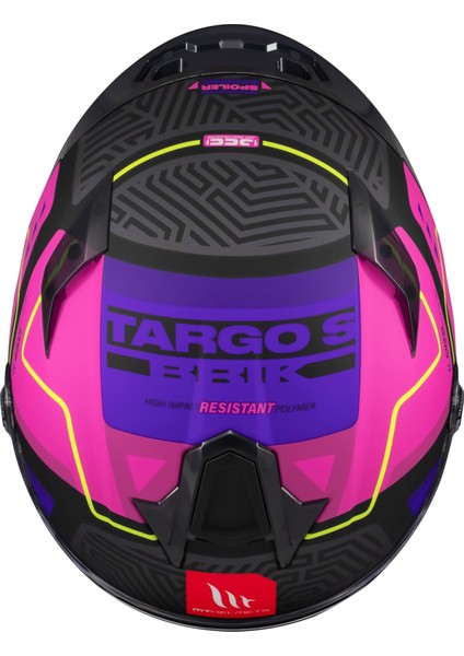 Kask mt Helmets Targo S C8 Brık Mat Pembe indirimleri