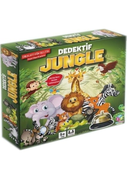 Dedektif Jungle Eğitici Dikkat Oyunu | Zeka Geliştirici | Çocuklar Için Eğlenceli ve Öğretici