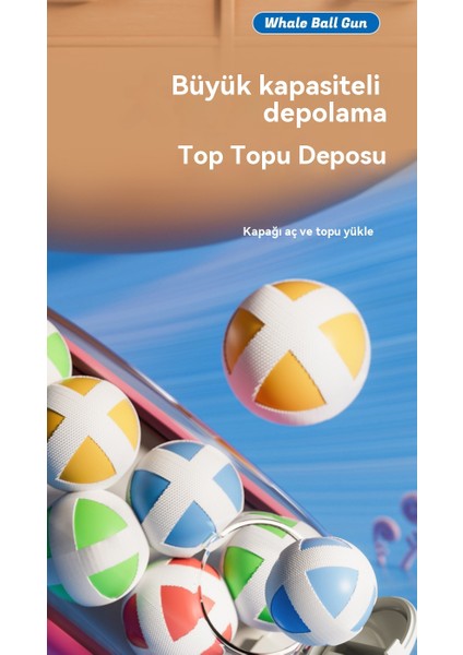 Balina Yapışkan Top Kapalı Ebeveyn-Çocuk Interaktif Çekim Rekabetçi Hedef Çocuk Oyuncakları (Yurt Dışından)