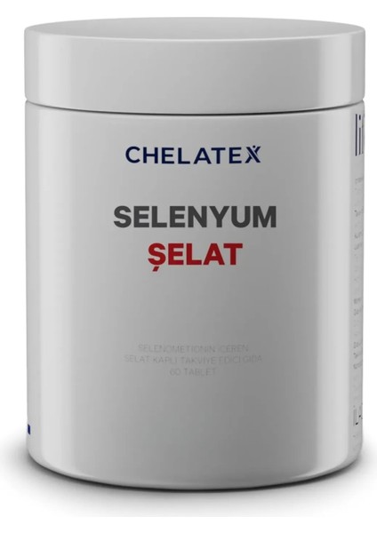 Selenyum 60 Tablet Takviye Edici Gıda