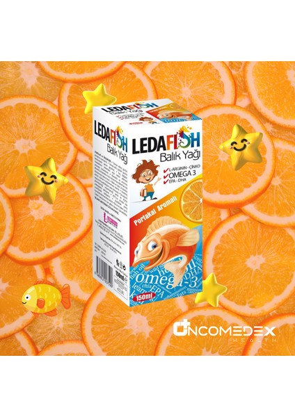 LEDAFISH BALIK YAĞI 150 ML