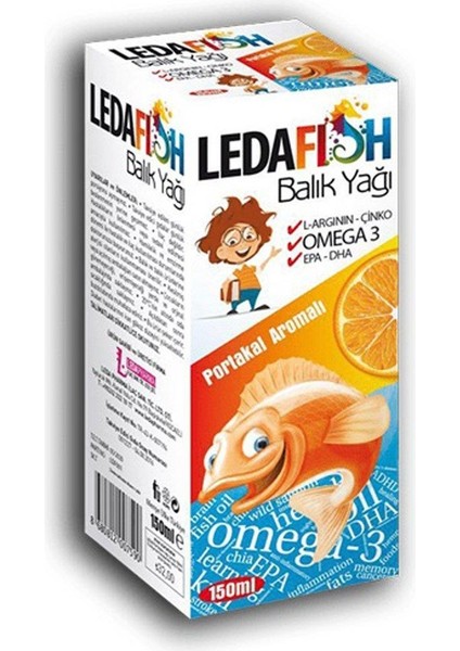 LEDAFISH BALIK YAĞI 150 ML