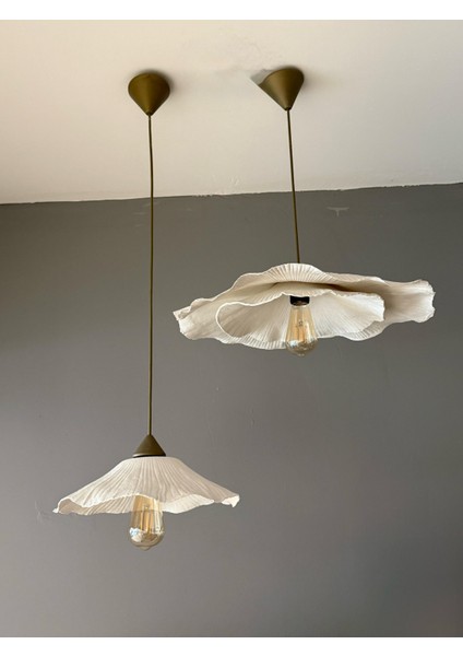 2'li Modern Avf Iki Katlı Sarkıt Avize & 40 cm Avize