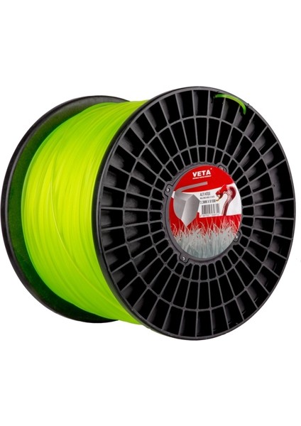 Tırpan Misine Misinası Pro 3.3mm 6 Köşe 10 kg