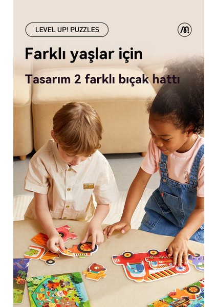 Yapboz Mantıksal Düşünme Kağıt Çocuk Eğitici Oyuncak (Yurt Dışından)