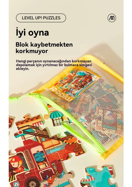 Yapboz Mantıksal Düşünme Kağıt Çocuk Eğitici Oyuncak (Yurt Dışından)