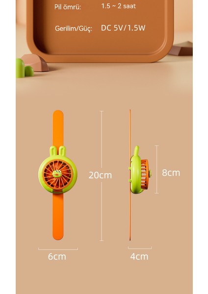 Çocuklar USB Mini Izle Küçük Fan (Yurt Dışından)