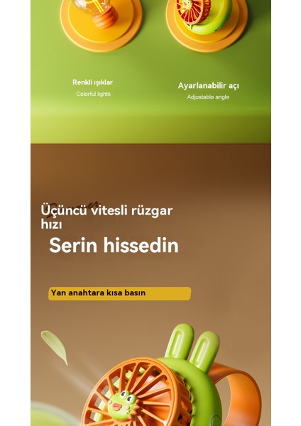 Çocuklar USB Mini Izle Küçük Fan (Yurt Dışından)