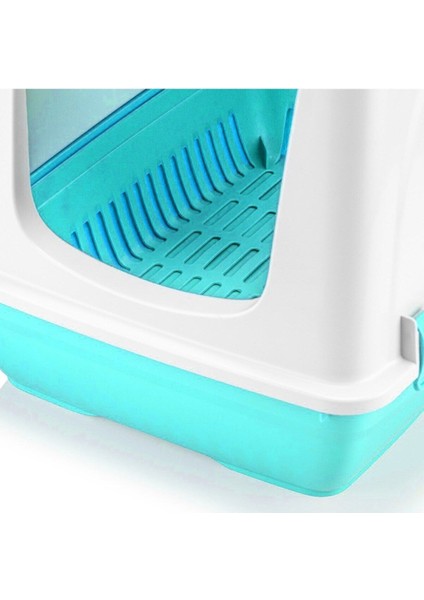 Elekli Kapalı Kedi Tuvaleti Xl Boy 40X37,5X50 cm ( Kürek Hediyeli) fiyatları