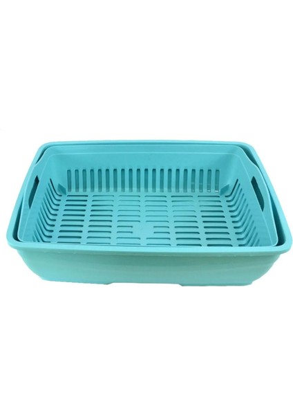 Elekli Kapalı Kedi Tuvaleti Xl Boy 40X37,5X50 cm ( Kürek Hediyeli) indirimleri