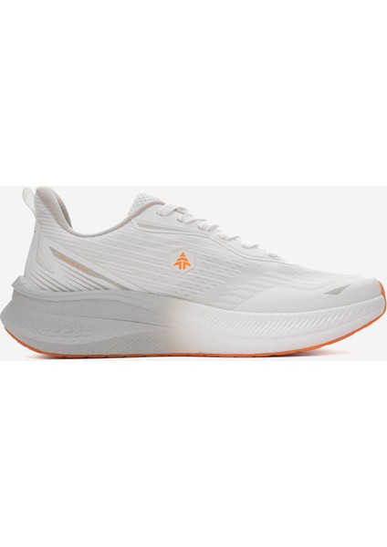 Erkek Kalın Taban Bağcıklı Sneaker Hj 25063M Beyaz