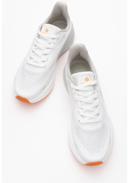Erkek Kalın Taban Bağcıklı Sneaker Hj 25063M Beyaz