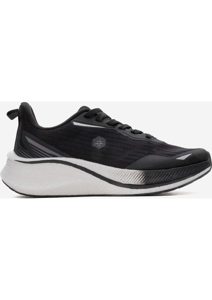 Kadın Kalın Taban Bağcıklı Sneaker Hj 25063Z Siyah