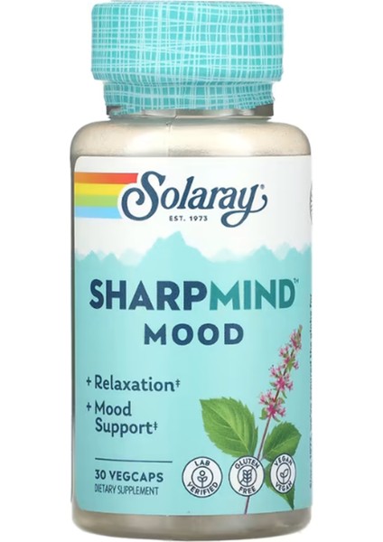Supplament Sharpmind Mood, 30 Vegcapsul.abd MENŞEI.4053