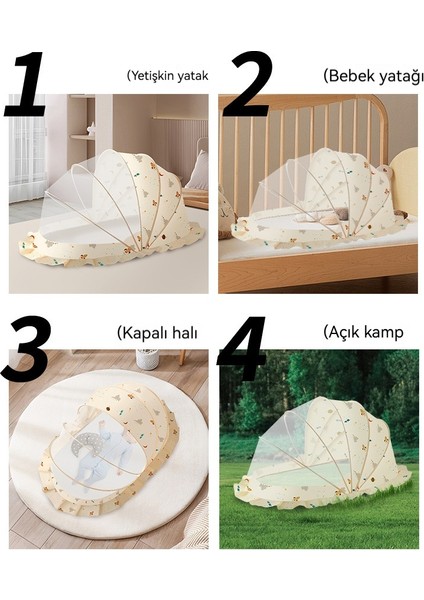 Katlanabilir Çocuk Cibinliği (Yurt Dışından)