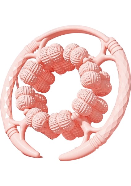 Dairesel Bacak Masaj Aleti 32 Tekerlekli Yoga Silindiri (Yurt Dışından)