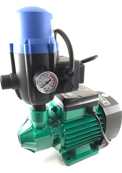 0.5 Hp 220V Italyan Tasarım Bakır Sargılı Sarı Çarklı 2 Kat 2 Daire Otomatik Hidrofor Seti