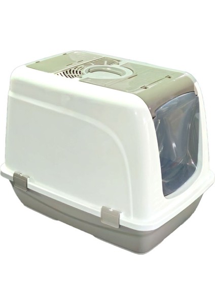 Kapalı Kedi Tuvaleti Xxl Boy (Kürekli Hediyeli) 46X66X52 cm