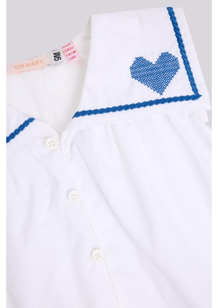 Bg Store Kız Bebek Beyaz Elbise modelleri