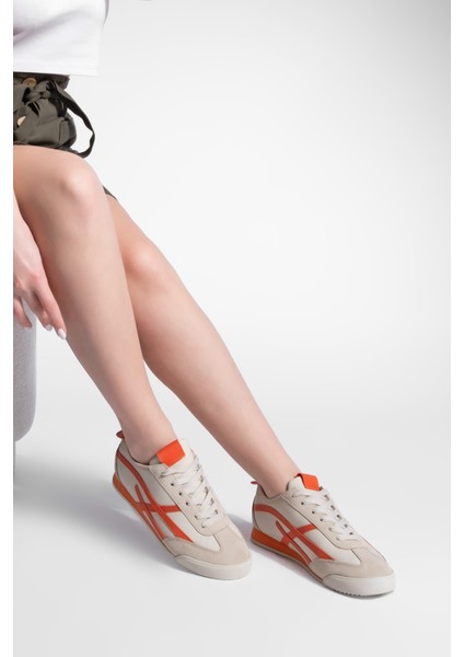 Kadın Sneaker Bağcıklı Spor Ayakkabı Fiyen