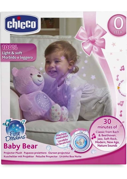 Bebek Ayıcık Projektör Pembe