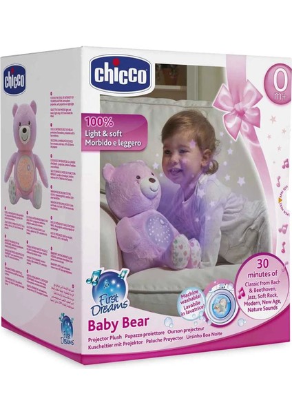 Bebek Ayıcık Projektör Pembe