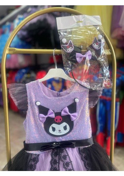 Kuromi Elbise Çocuk Elbise